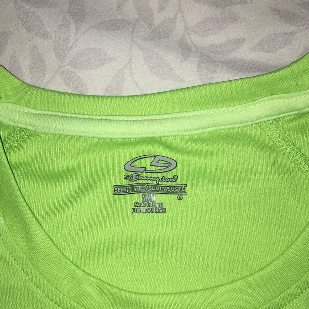 Lime Green Champion Workout Tank
